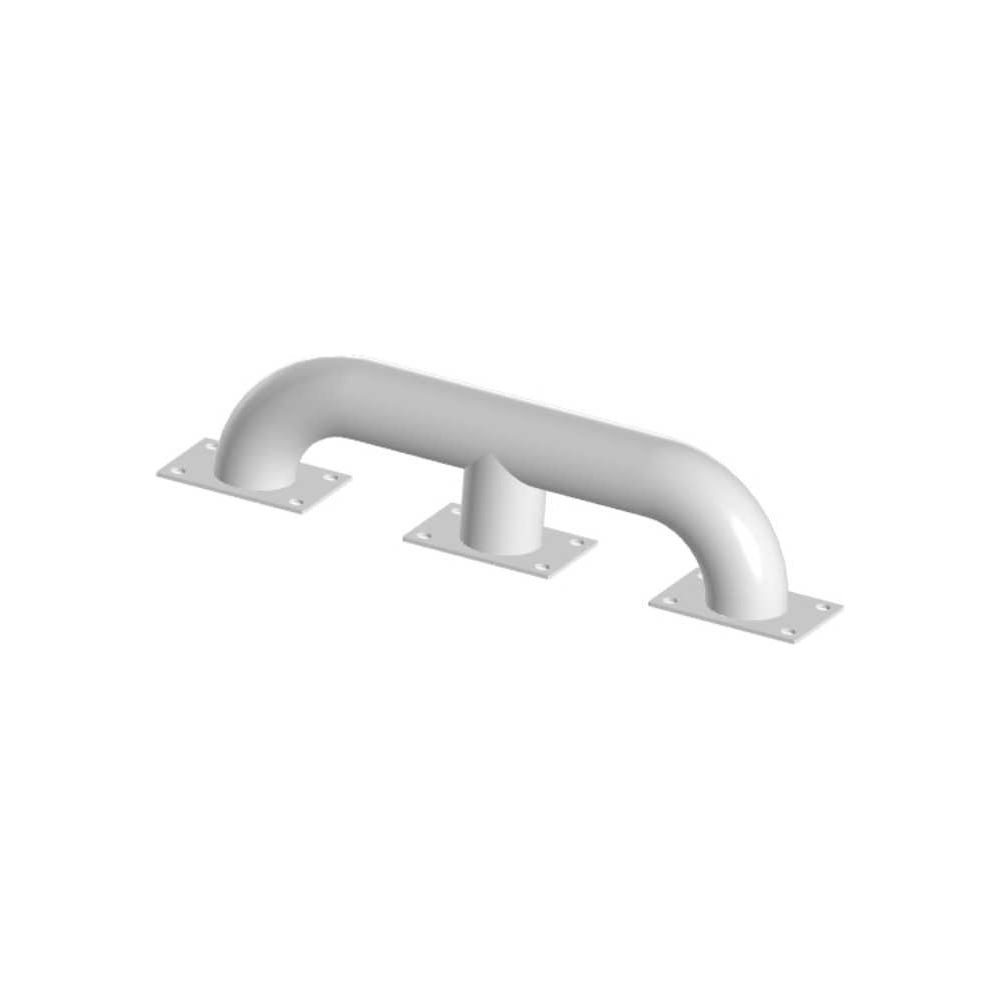 Изображение товара Защита бордюра Parallax 602WN2502-ZCH белый 500 мм колесоотбойник