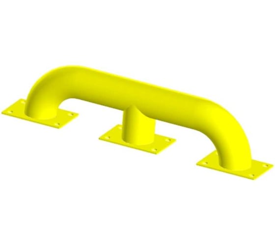 Изображение товара Защита бордюра (колесоотбойник, тип 2) желтый 500 мм Parallax 602YL2502-ZCH