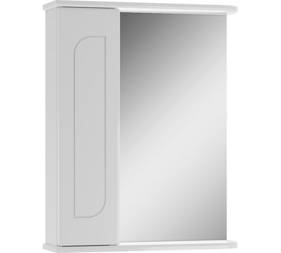 Изображение товара Шкаф-зеркало Айсберг Радуга 55 белый, левый/правый DA1138HZR