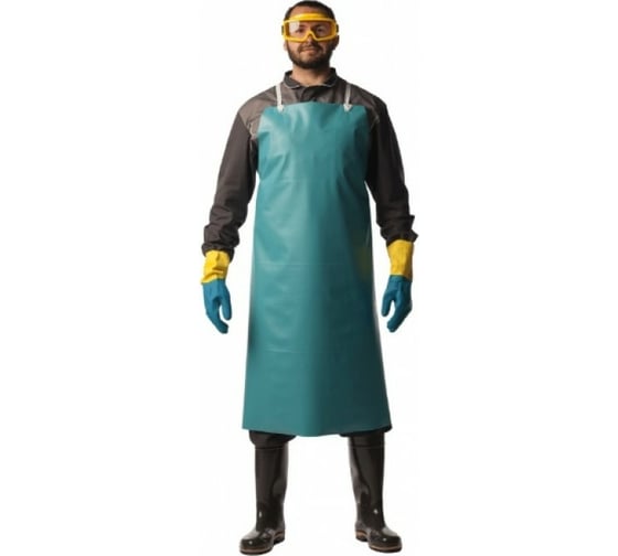 Изображение товара Фартук ДИГГЕР ПВХ, ЩИТ-2, КЩС до 80%, уплотненный, 86x112см, зеленый ВИ-фар010з