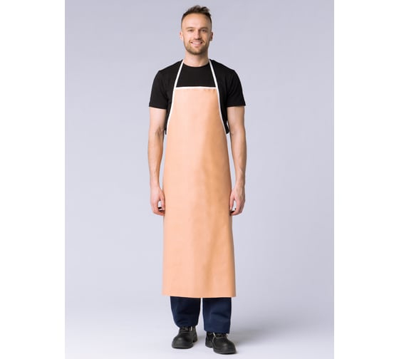 Изображение товара Прорезиненный фартук Факел тип Б, бежевый 87470095