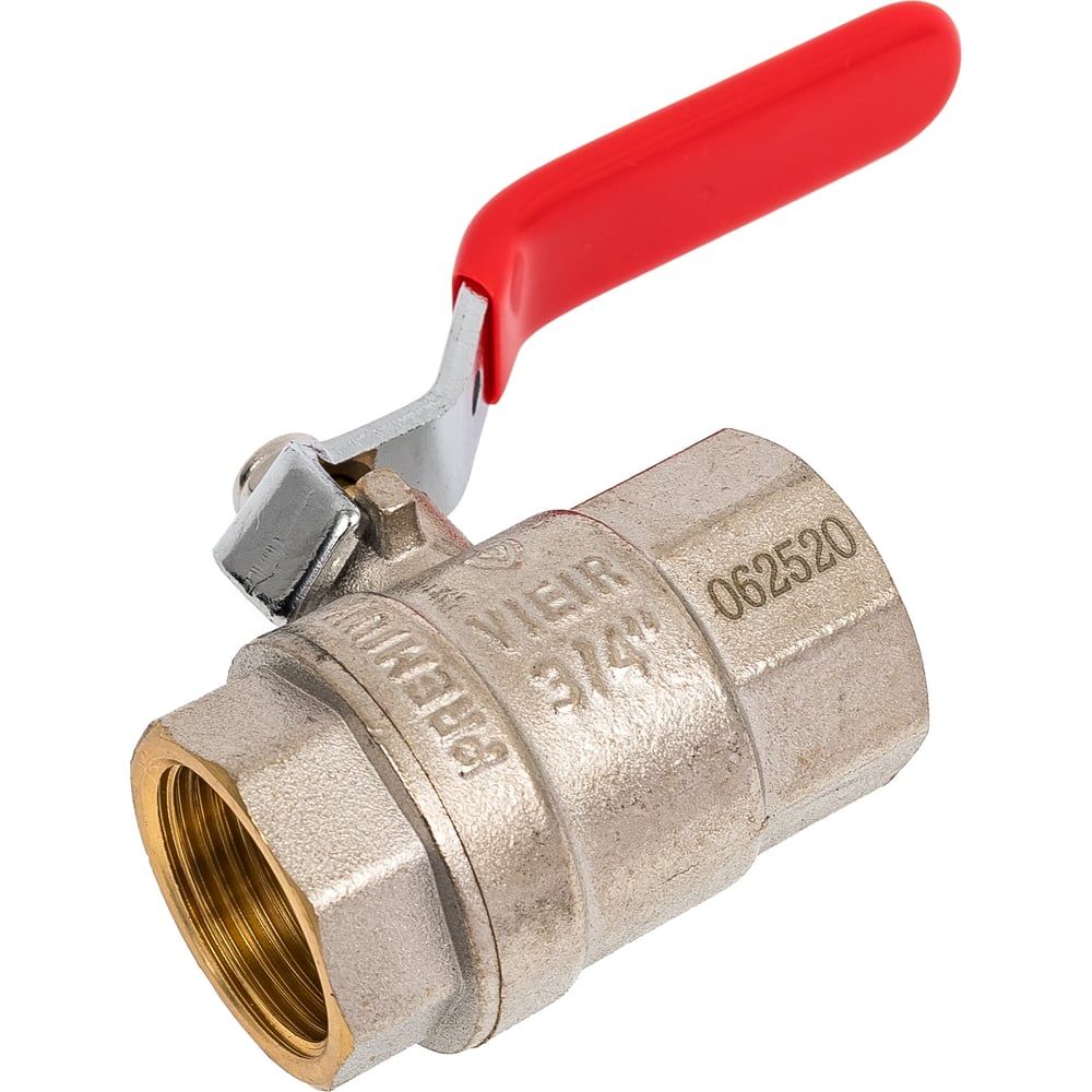 Изображение товара Кран шаровой ViEir никелированный 3/4 для водоснабжения