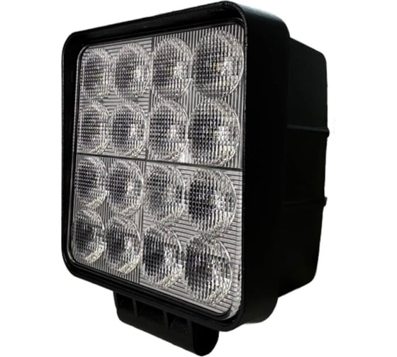 Изображение товара Рабочий свет 10-60V 48W 6000К  Heavy Duty (3030 SMD/16, рассеянный, 105х105х60) ZOOML WL-334001L-HD