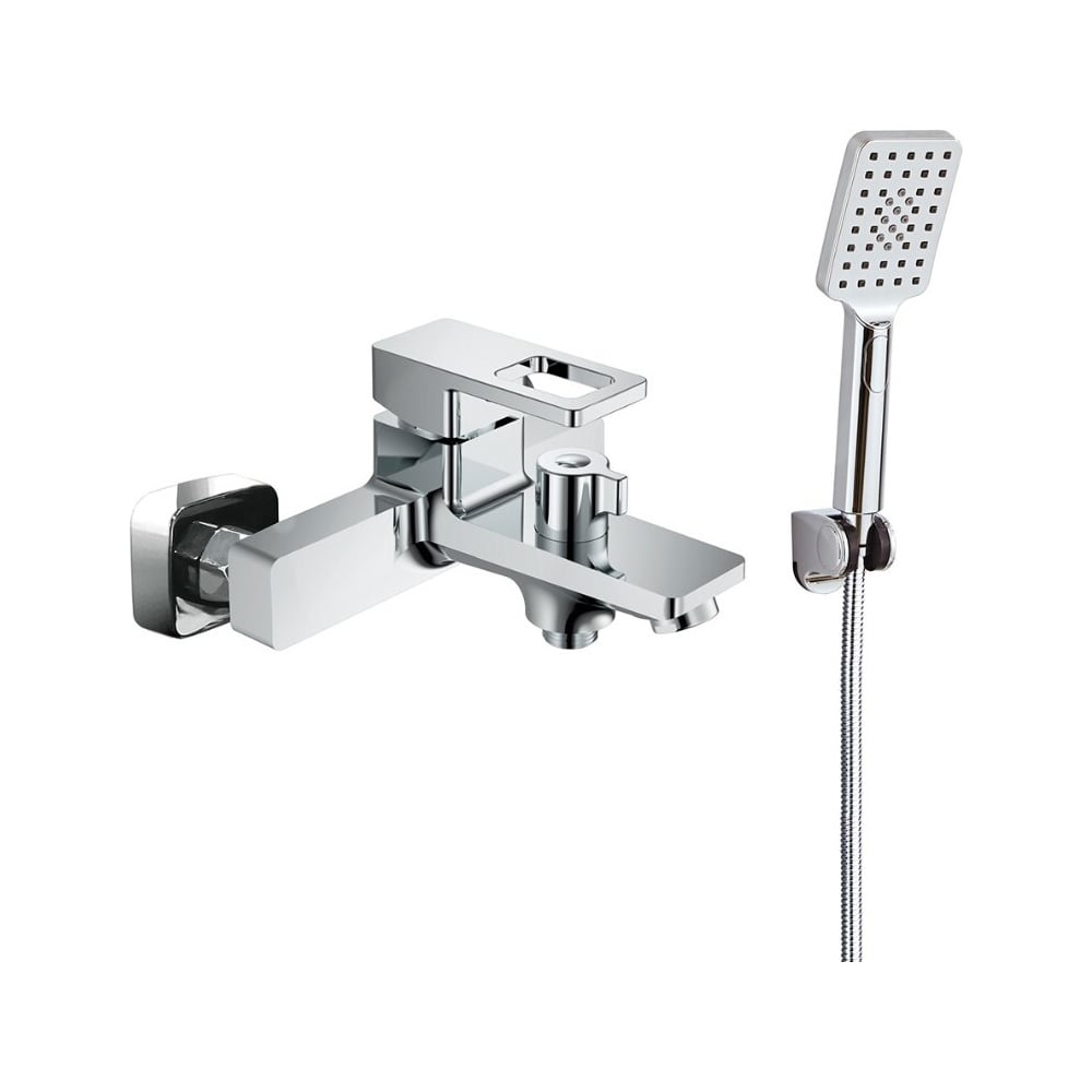 Изображение товара Однорычажный смеситель для ванны ViEiR короткий излив латунь хром модель V353531