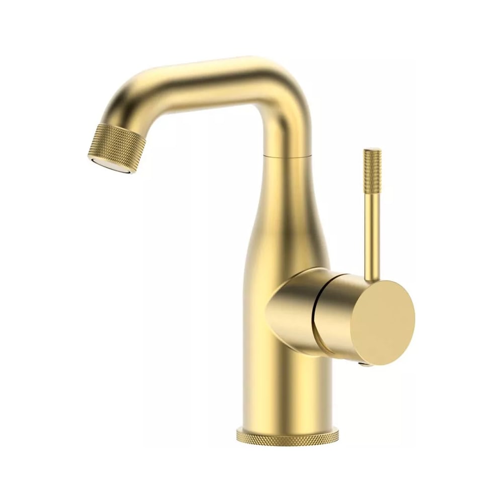 Изображение товара Смеситель для раковины однорычажный ViEiR матовое золото 403514-S