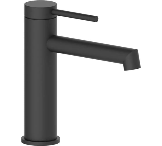Изображение товара Смеситель для раковины однорычажный ViEiR нержавеющая сталь, черный сатин 462511-C