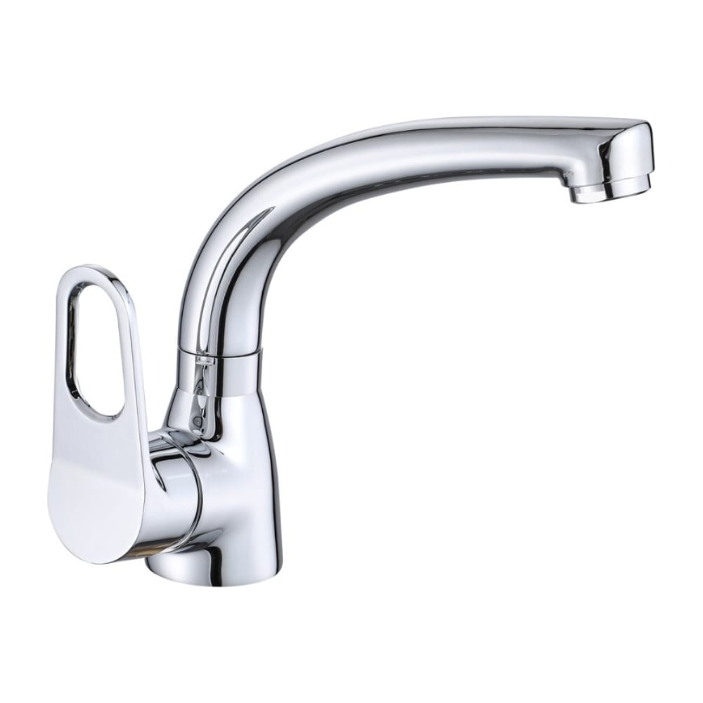 Изображение товара Смеситель для раковины однорычажный ViEiR с поворотным изливом хром 023512