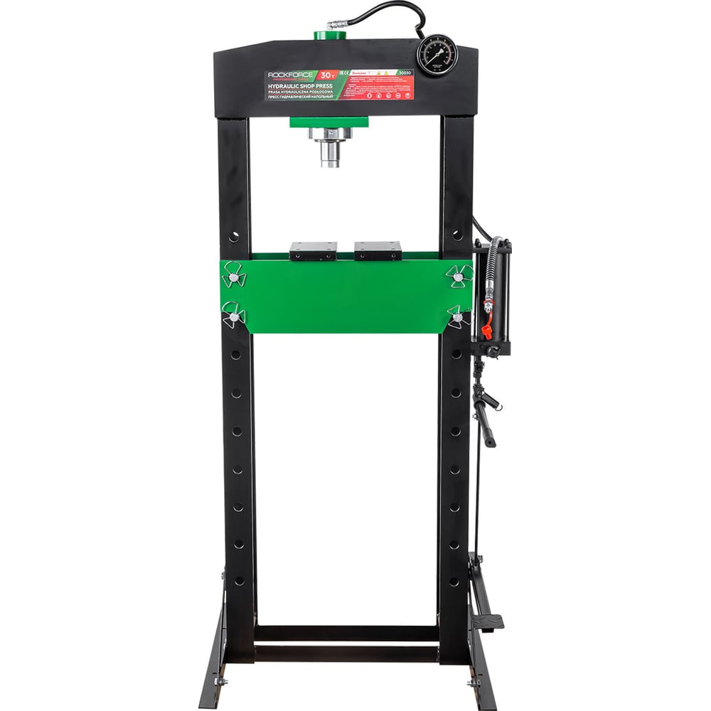 Изображение товара Гидравлический напольный пресс 30 тонн Rockforce RF-30030 полупрофессиональный