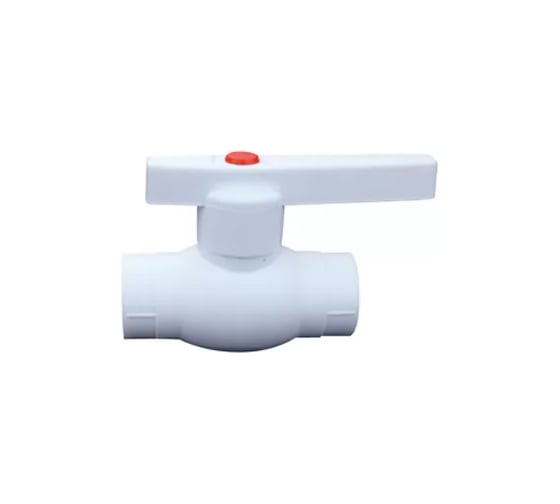 Изображение товара Кран шаровой ViEir 5 шт полипропиленовый с латунным шаром 25х25 для систем отопления и водоснабжения VER25Q