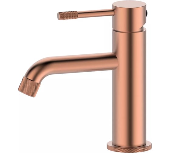 Изображение товара Смеситель для раковины однорычажный ViEiR розовое золото, декоративное покрытие, аэратор 402511-R