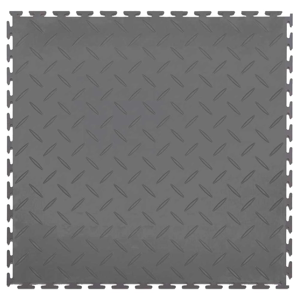 Изображение товара Напольное покрытие ПВХ MONOPOL MODUL 460х460х4,5мм, темно-серый, 15 шт