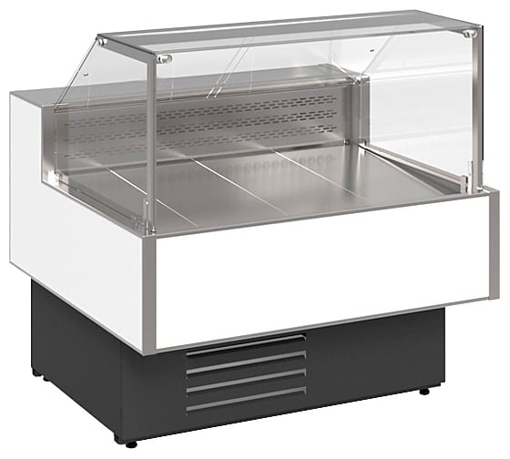 Изображение товара Витрина холодильная Cryspi ВПС Gamma Quadro 1800 (верх 7016, низ 7016, с боковинами) G2QUADLXВПС1 180R290
