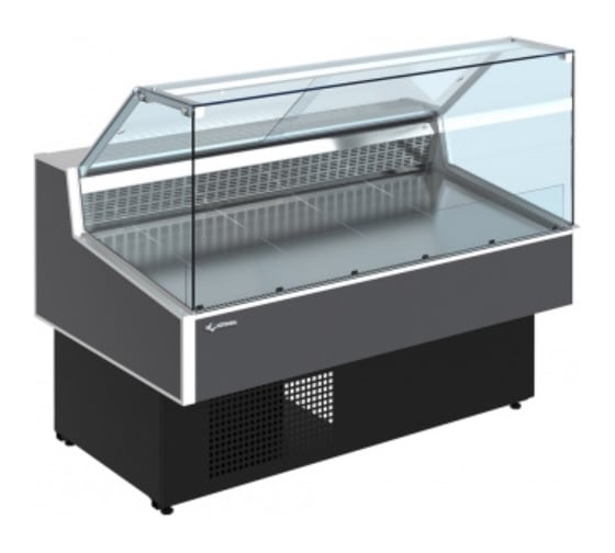Изображение товара Витрина холодильная Cryspi ВПС Octava Q 1800 (верх 7016, низ 7016, с боковинами) OKQВПС 180 R290