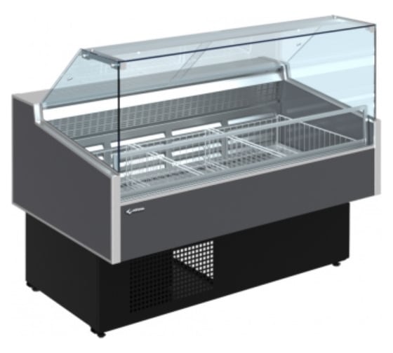 Изображение товара Витрина морозильная Cryspi ВПН Octava Q M 1800(верх 7016, низ 7016,с боковинами) OKQВПН 180 R290
