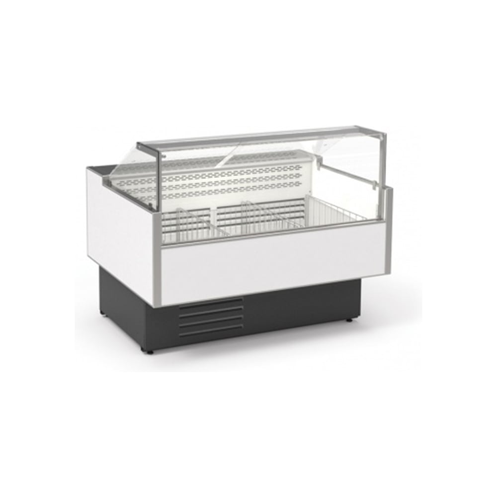 Изображение товара Морозильная витрина Cryspi ВПН Gamma Quadro М 1800 с автоматической разморозкой и стеклянными дверя