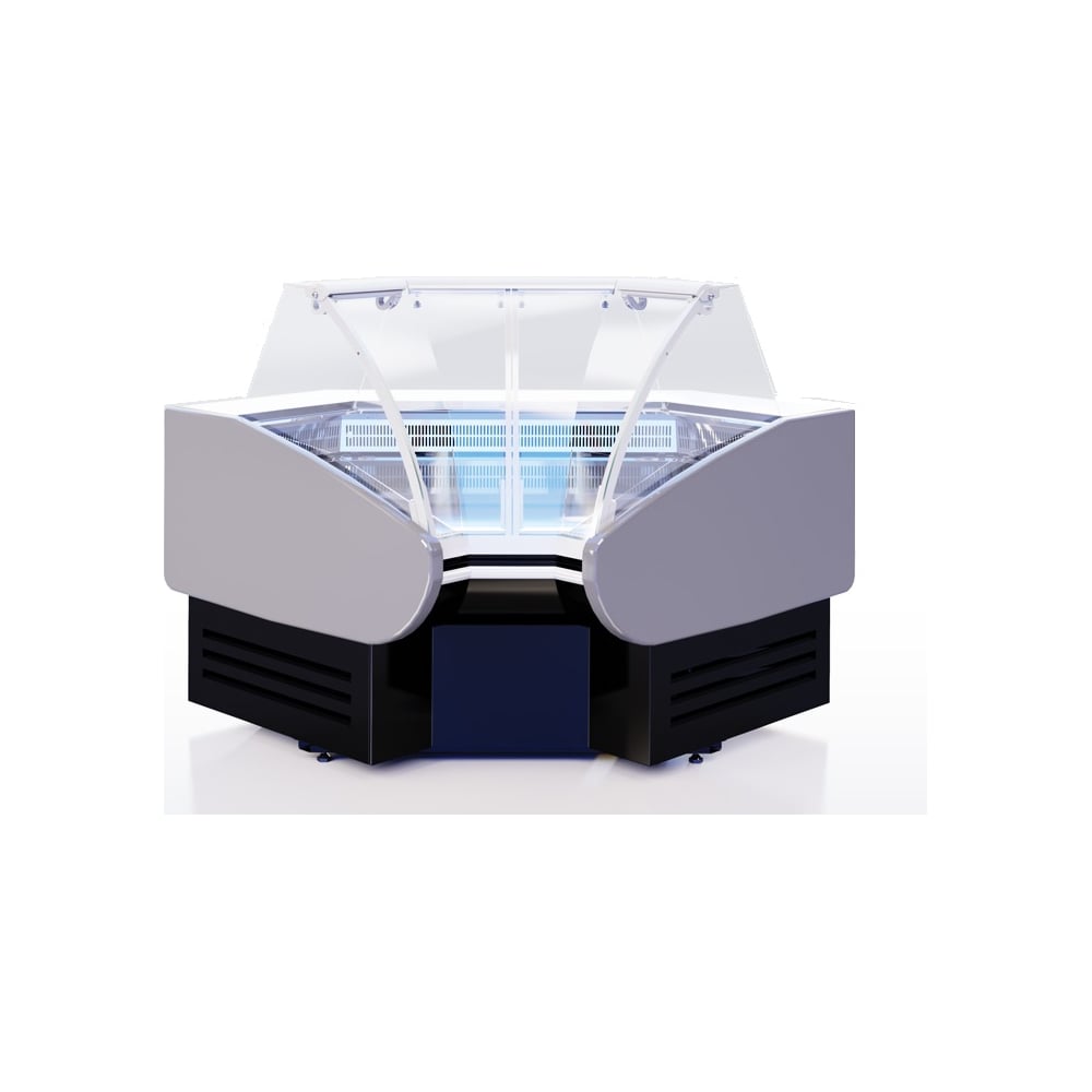 Изображение товара Витрина холодильная Cryspi ВПС Magnum IC 90 с автоматической разморозкой и стеклянными дверями