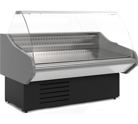 Изображение товара Витрина холодильная Cryspi ВПС Octava XL 1800 (верх сталь, низ 7016, с боковинами) OХL ВПС1 180 R290