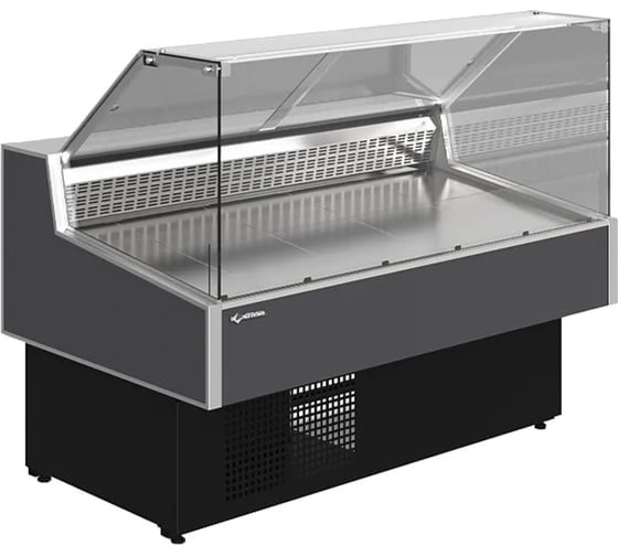 Изображение товара Витрина холодильно-морозильная Cryspi ВПСН Octava Q SN 1800 (верх 7016, низ 7016,с боковинами) OKQВПСН 180 R290