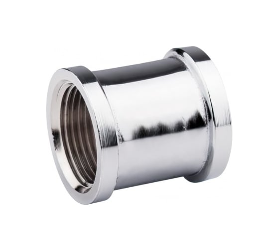 Изображение товара Муфта хромированная ViEir 1 гайка х 1 гайка, соединительный фитинг для трубопроводов SFX55