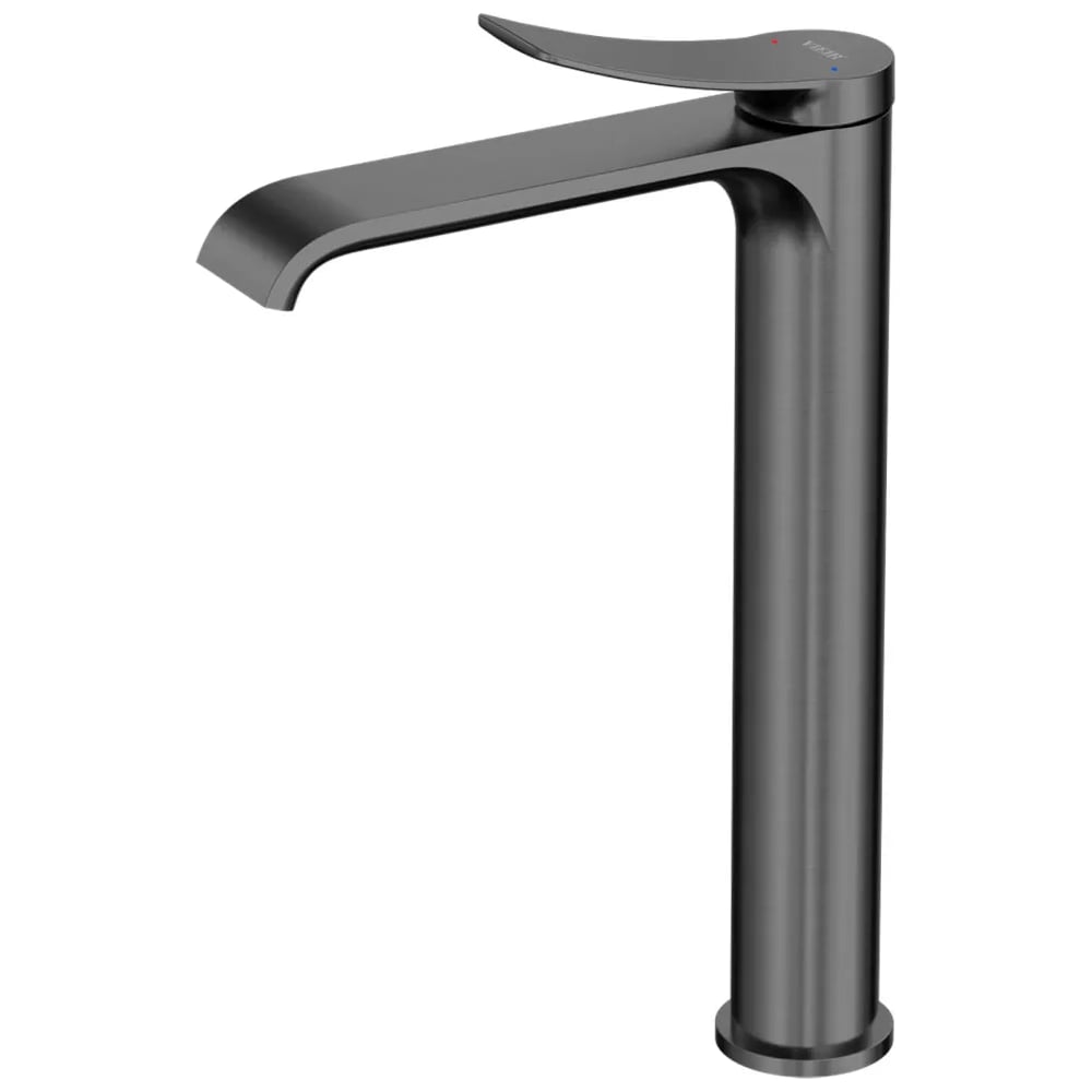 Изображение товара Однорычажный смеситель для умывальника ViEiR графит V483012-G