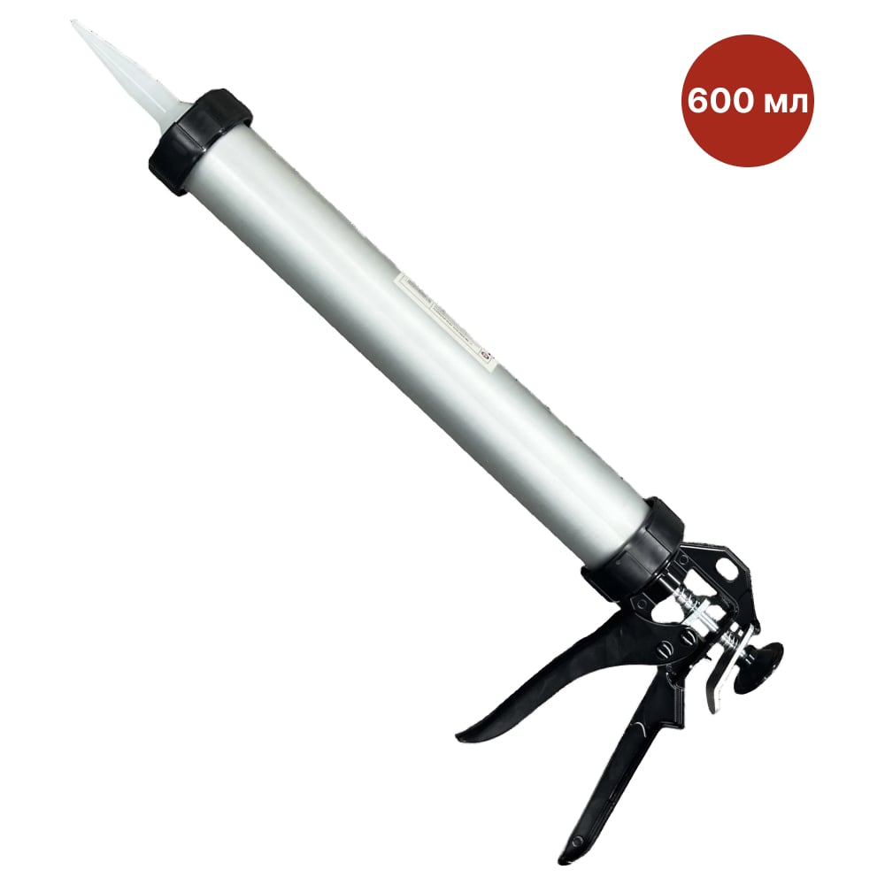 Изображение товара Пистолет для герметика закрытого типа SAMGRUPP 600 мл SAMC-054200001 алюминиевый корпус