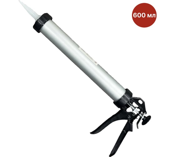 Изображение товара Пистолет для герметика закрытый алюминиевый корпус SAMGRUPP 600 мл SAMC-054200001