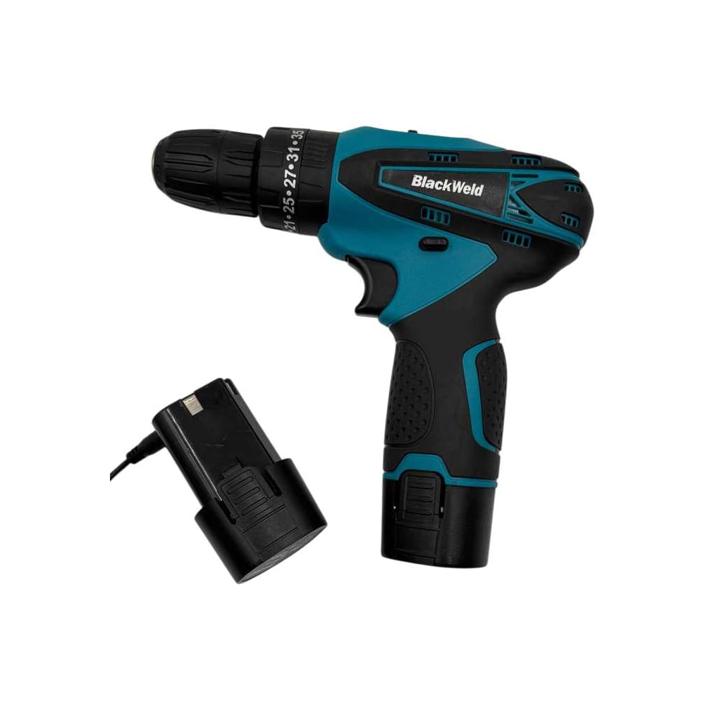 Изображение товара Аккумуляторная дрель-шуруповерт BlackWeld DZ04B 21V 1.5Ah с подсветкой