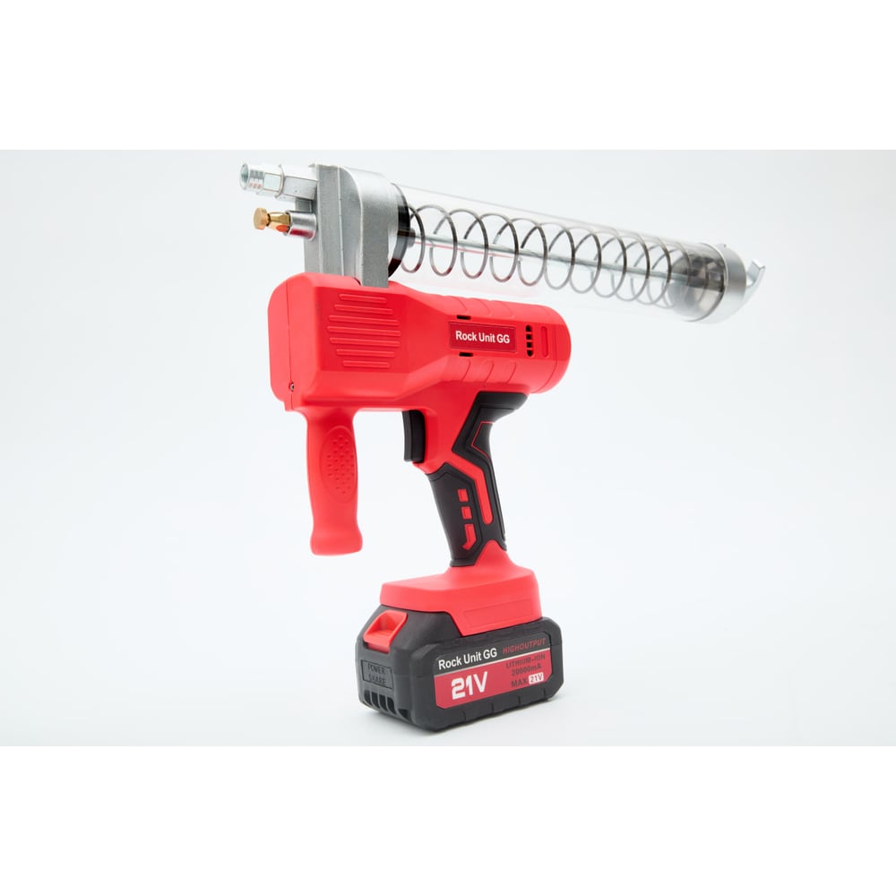Изображение товара Смазочный пистолет с аккумулятором Рок Юнит 900 мл GG 800 A для смазки профессионального и бытового