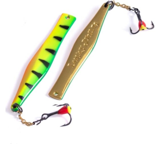 Изображение товара Вертикальная зимняя блесна LUCKY JOHN KALOMIES 60 мм, TIGER LJK60-T