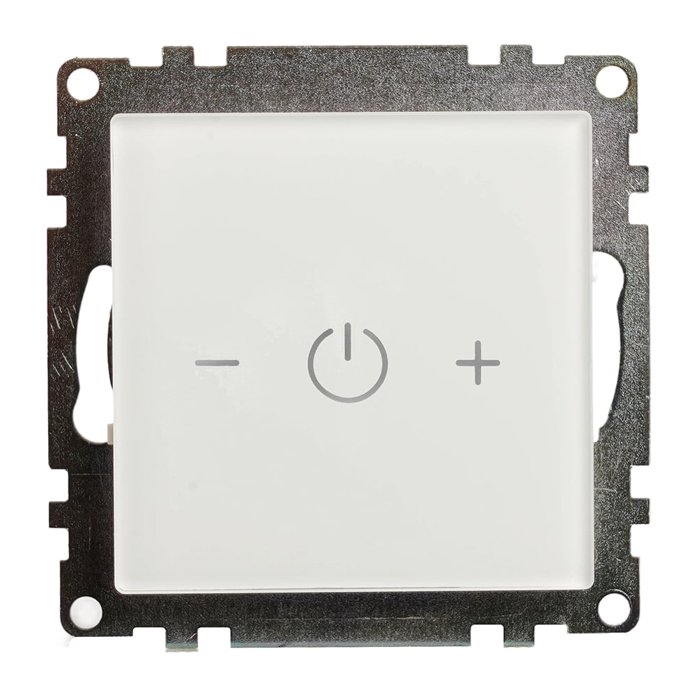 Изображение товара Выключатель диммирующий сенсорный STEKKER Катрин белый 150 Вт