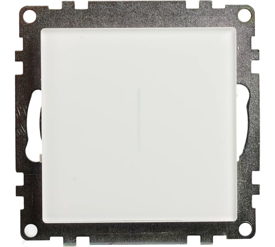 Изображение товара Выключатель 1-клавишный сенсорный STEKKER Катрин механизм, 250В, 2.5А, белый 50274