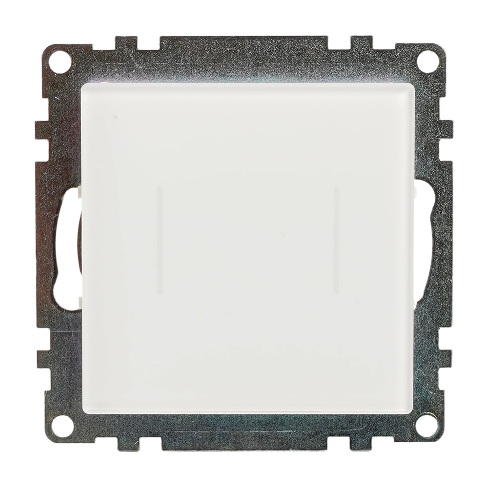 Изображение товара Выключатель 2-клавишный сенсорный STEKKER Катрин 250В 5А белый