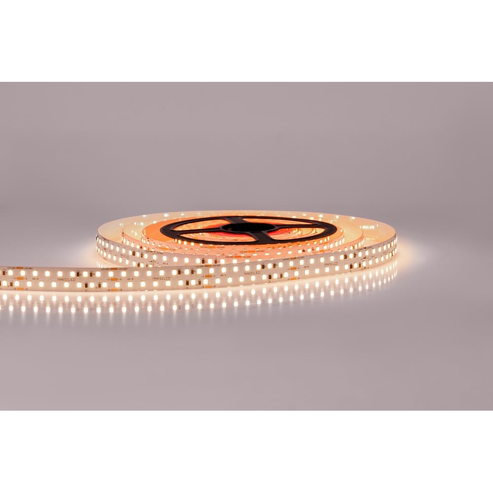 Изображение товара Светодиодная лента MAKSILED 5м 48В 240 SMD 2835 теплый белый