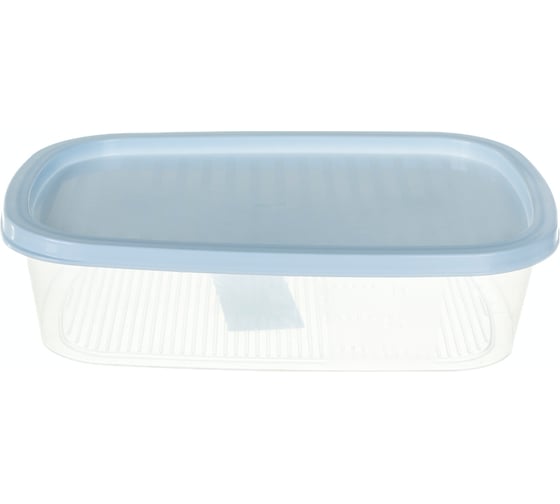 Изображение товара Прямоугольный контейнер для СВЧ и заморозки Умничка 1 л пастель MPU8133