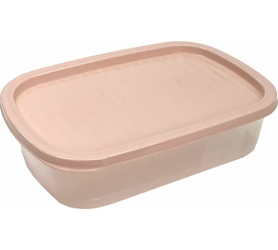 Изображение товара Прямоугольный контейнер для СВЧ и заморозки Умничка 1,6 л пастель MPU8157