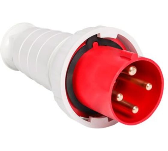 Изображение товара Вилка силовая ЕТР 034 3Р+РЕ, 63А, 380В, IP67 67334