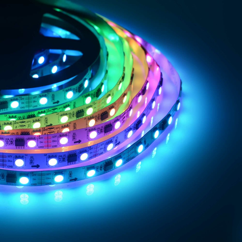 Комплект цифровой светодиодной ленты Apeyron, цвет rgb (красный+зеленый+синий) 82ЦЛ - фото 1