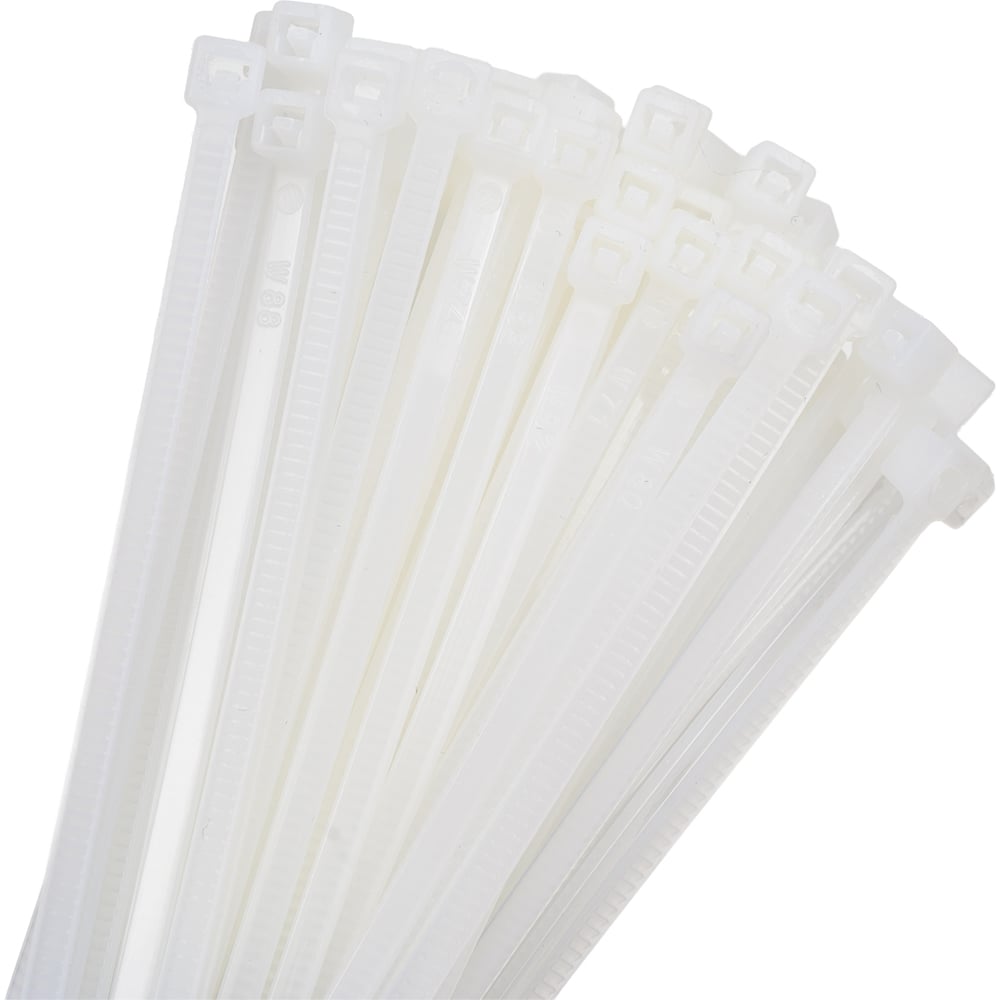 Изображение товара Стяжки Strong нейлоновые белые 2.5x100 мм 100 шт