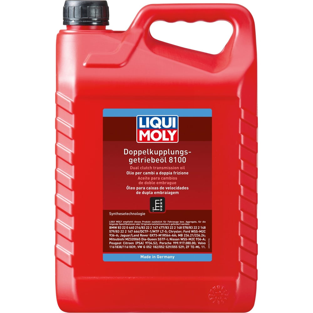 фото Нс-синтетическое трансмиссионное масло для dsg liqui moly