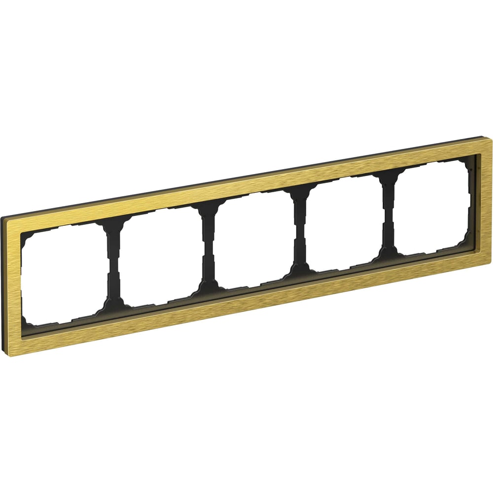 Изображение товара Рамка Systeme ElectricARTGALLERY PURE 5-постовая золотая металл GAL312405