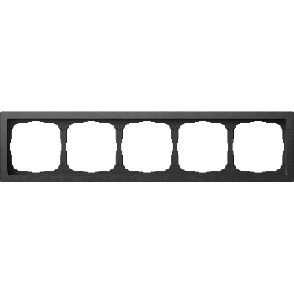 Изображение товара Рамка Systeme Electric ARTGALLERY PURE 5-постовая оникс