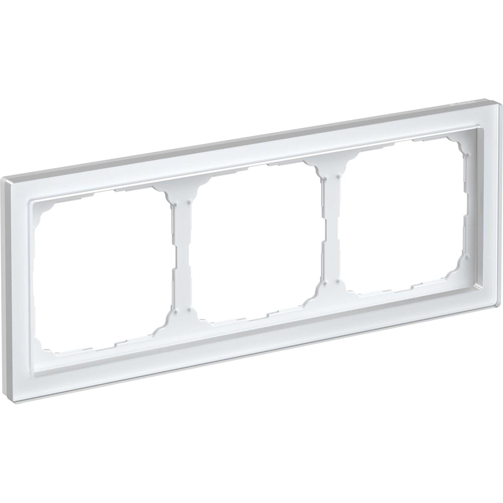 Изображение товара Рамка Systeme Electric ARTGALLERY PURE 3-постовая органическое стекло белая