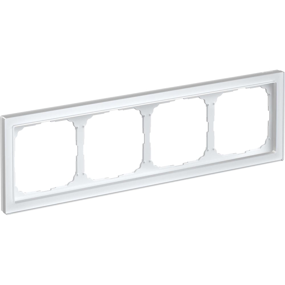 Изображение товара Рамка Systeme Electric ARTGALLERY PURE 4-постовая из органического стекла белая