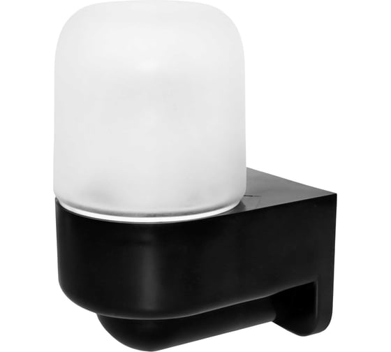 Изображение товара Светильник ОПТИКОМ ЭЛЕКТРИК Лидер-3 влагозащищенный, термостойкий, 60 Вт, IP65, черный 1300-00030.05