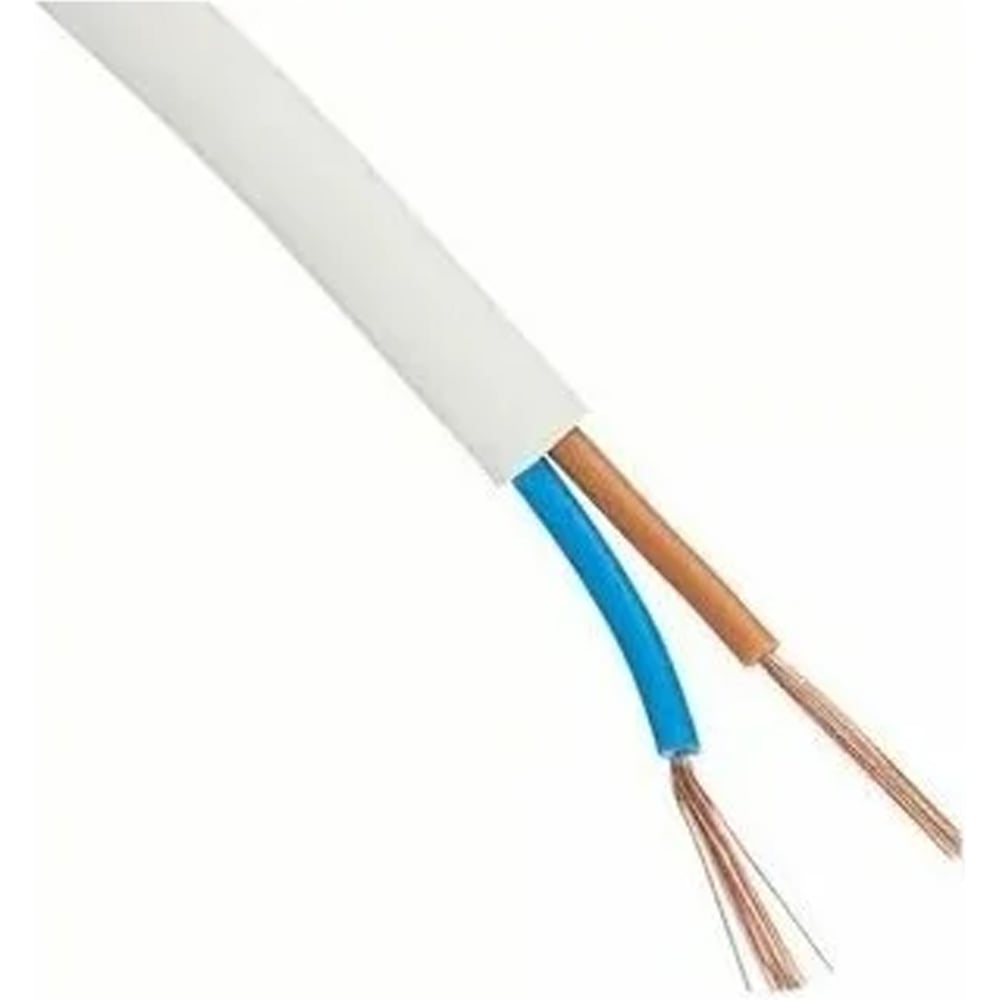 Изображение товара Электрокабель MW 100м ШВВП 2x0.75 ГОСТ плоский медный