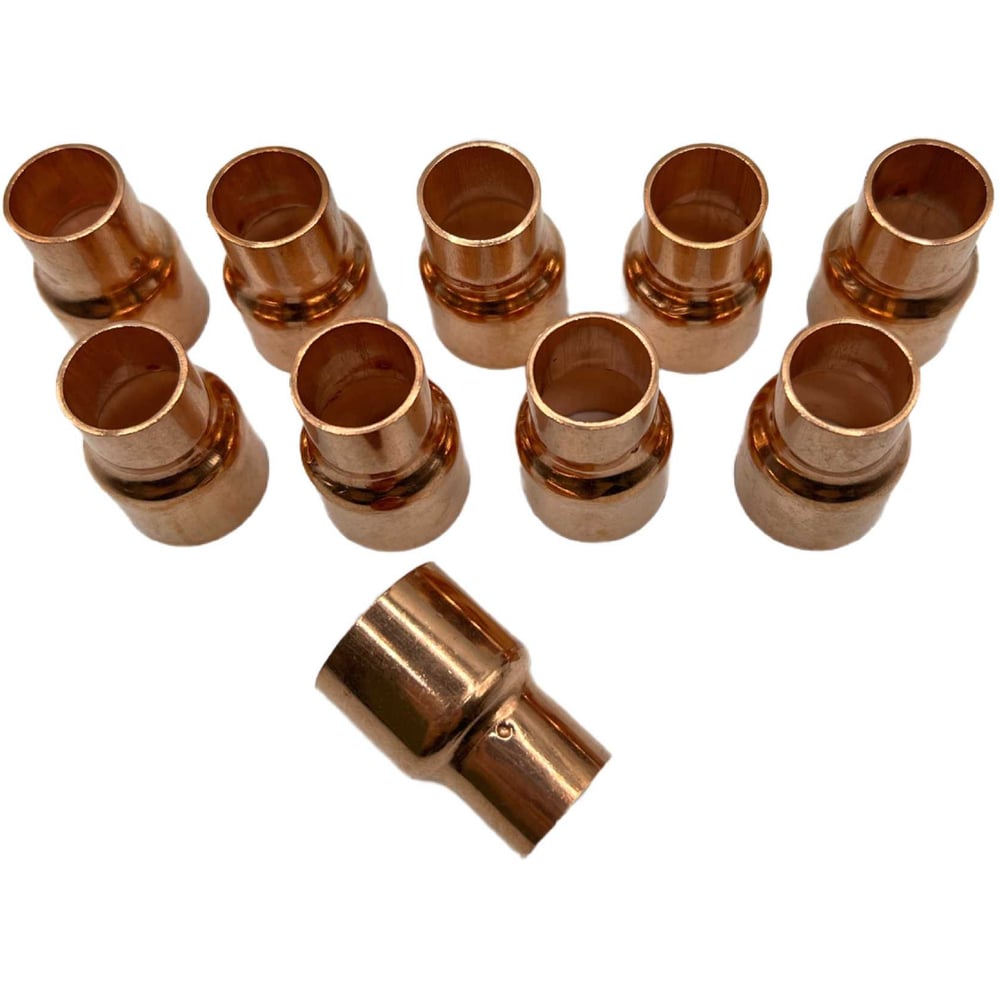 Изображение товара Переходник медный Refprom 5/8*3/8 аксессуар для кондиционера 10шт