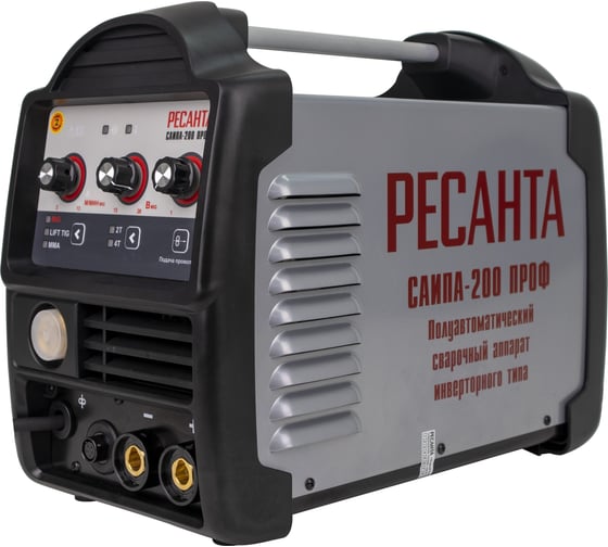 Изображение товара Сварочный полуавтомат Ресанта САИПА-200ПРОФ MIG/MAG 65/97