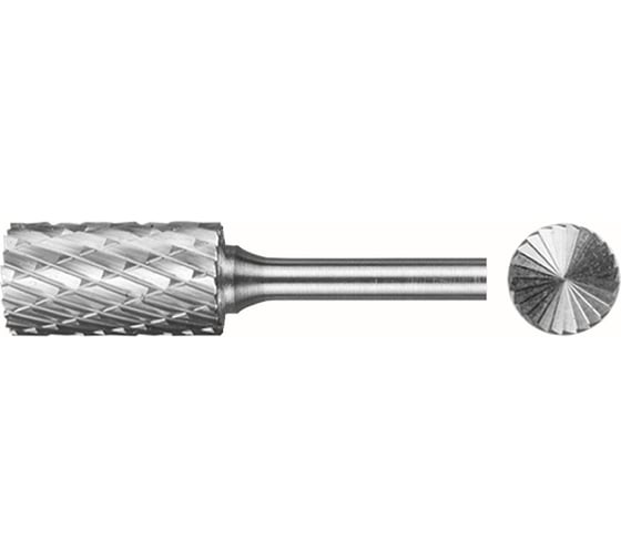 Изображение товара Борфреза твердосплавная цилиндрическая с точеным торцом B-16-25-MD-06-70 ТВИНТОС 020400038