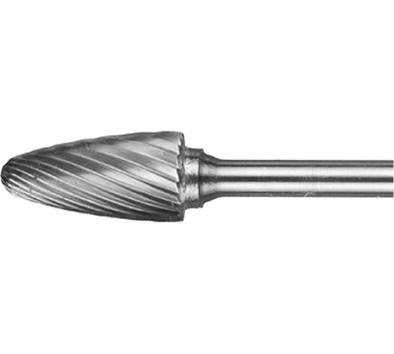Изображение товара Борфреза твердосплавная гиперболическая со сферическим торцом F-16-30-M-06-75 ТВИНТОС 060300035
