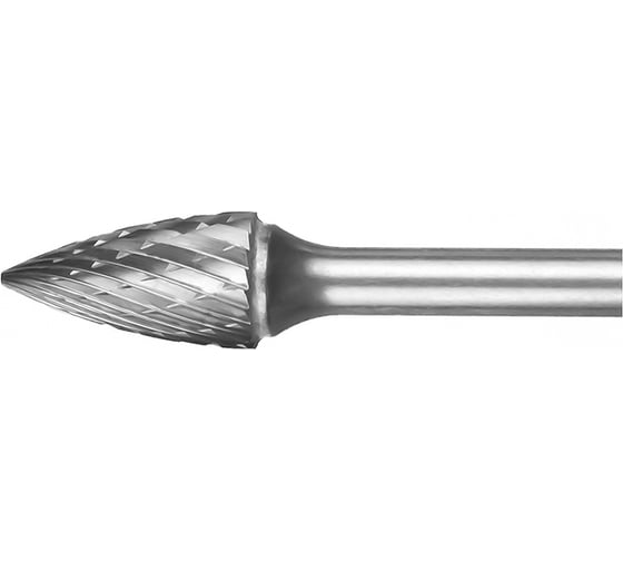 Изображение товара Борфреза твердосплавная гиперболическая с точечным торцом G-14-25-MD-08-70 ТВИНТОС 070400031